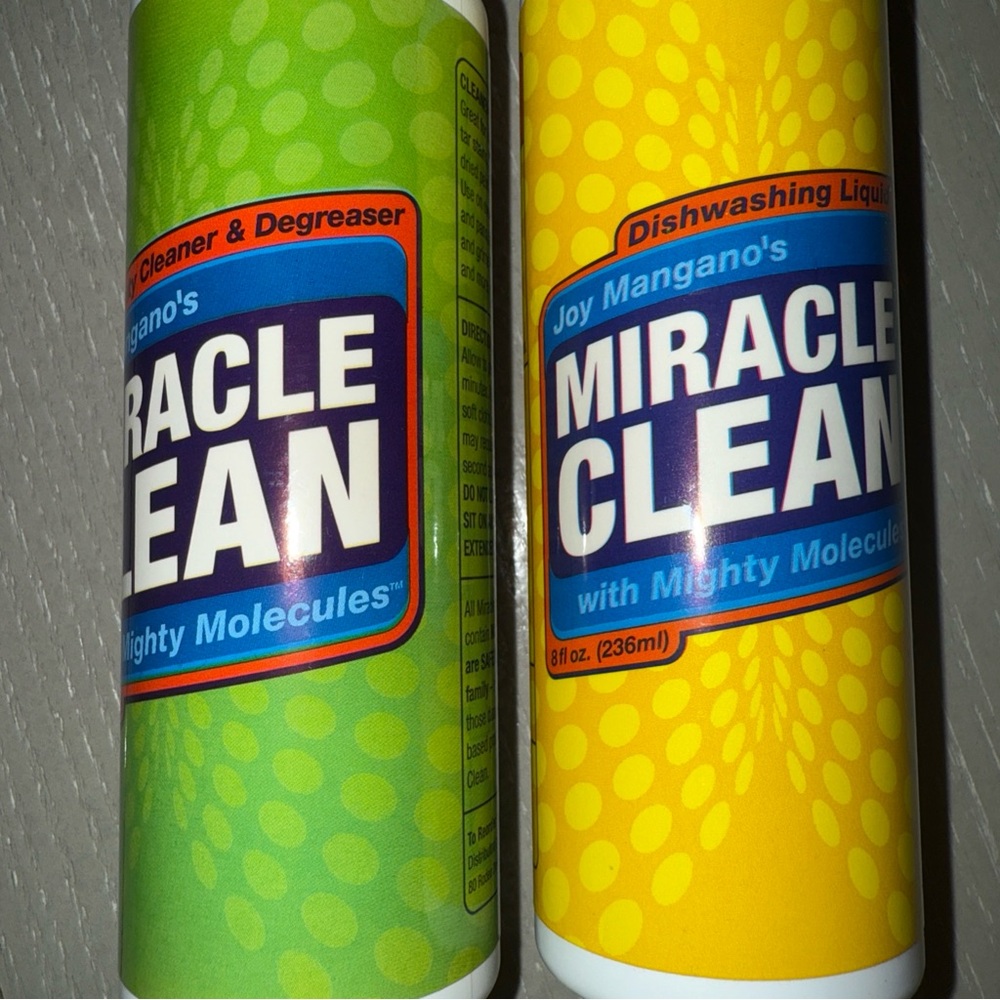 Miracle Clean Cleaner and Degreaser Set